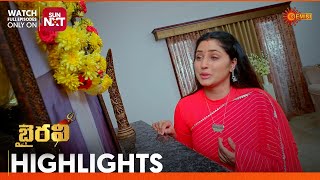 Bhairavi - Highlights of the day | Watch full EP Sun NXT | 05 April 2024 | Gemini TV