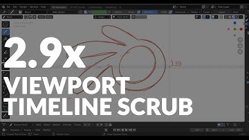 Blender 2.9x - FREE VIEWPORT Timeline Addon! 🤩
