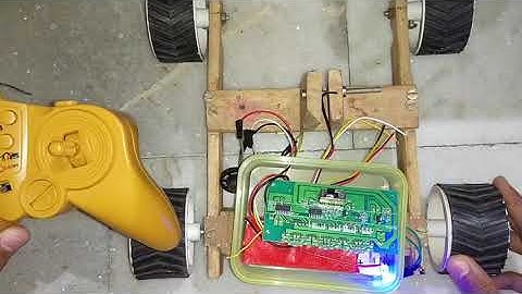 How to make 150 rpm motor car easy at home using transmitter and receiver