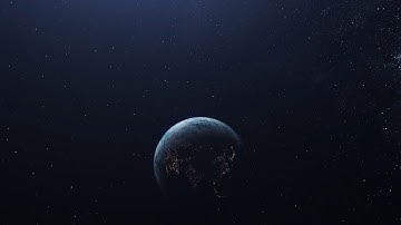 PLANET EARTH WORLD FROM SPACE | MOVIE INTRO | FREE STOCK ANIMATION OVERLAY [CCM]