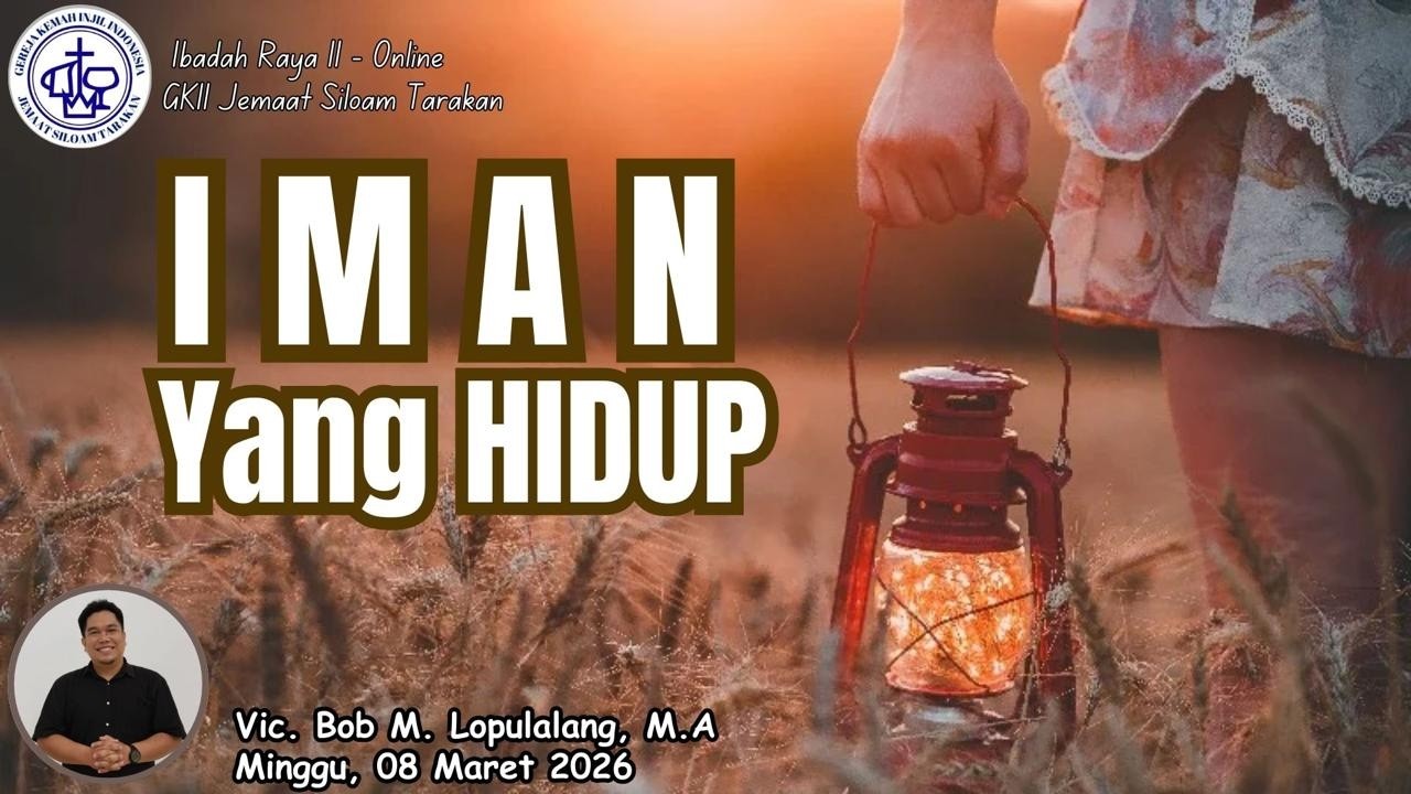 Ibadah Raya II Minggu, 08 Maret 2026