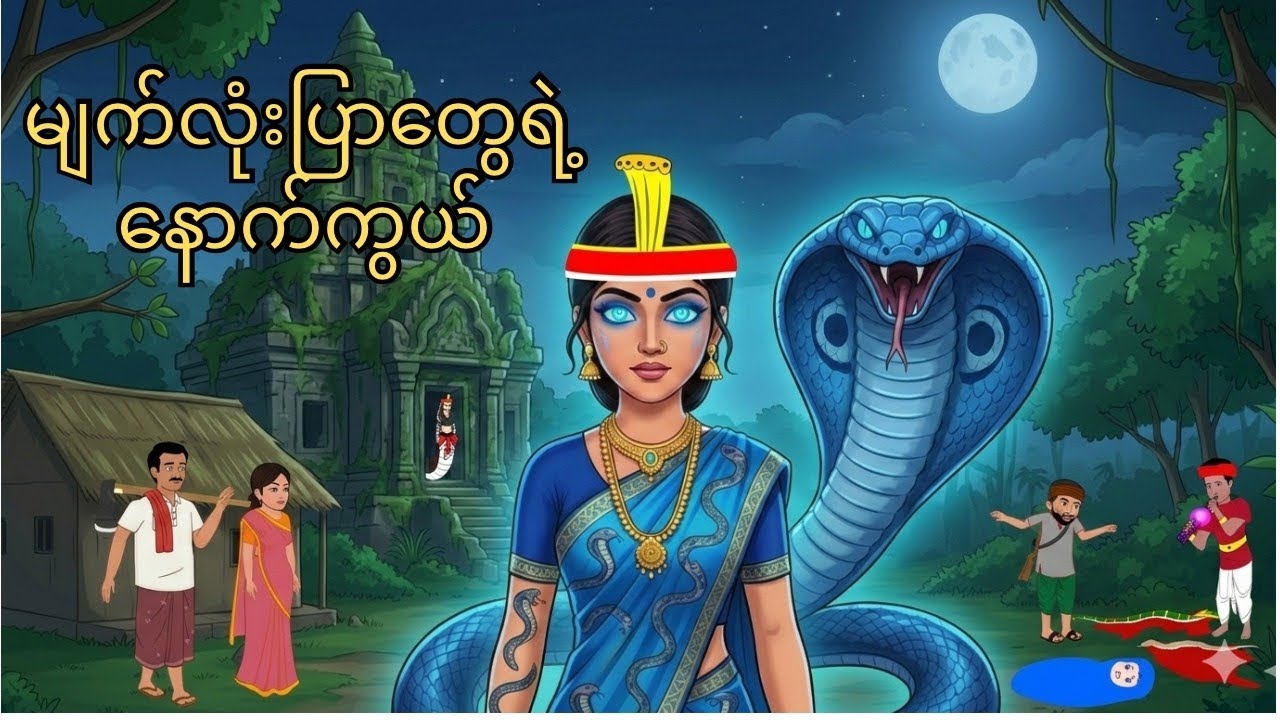 ဘောဂဝတီနဂါးပြည်ကလာတဲ့နဂါးမလေးနီလီမာ