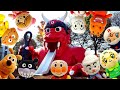 アンパンマン!おもちゃ アニメ☆鬼のいる公園でかくれんぼ♡みんな、どこにいるのかな? 鬼は外!福は内! Hide and Seek in the park 【おに】【demon】【節分】【すべり台】