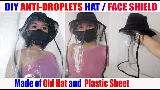 Protection and fashion! in this video we will show you another way how
to make a diy anti-droplet face shield at home using your old hat
plastic sheets. ...