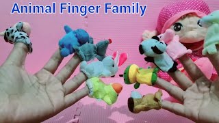 Animal Finger Family - Daddy Finger Nursery Rhymes - Kid song