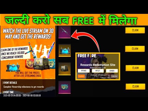 Free Fire New Event Ff New Event Today Redeem Code