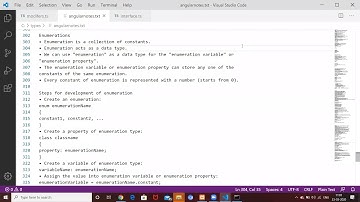 Type script enum,modifiers(1)