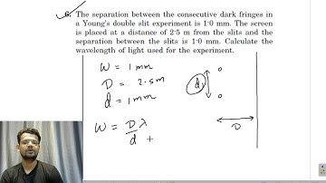 HC Verma chapter 17 light waves  exercise question 6 solution