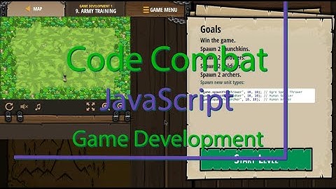 CodeCombat Army Training Level 9 Game Development Tutorial with Answers in JavaScript