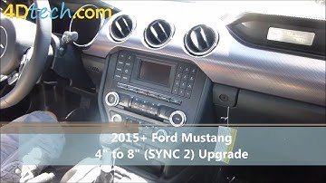 4" to 8" Upgrade w/ SYNC 2 | 2015-2018 Ford Mustang