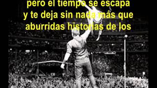 glory days con subtitulos  versión con estrofa extra