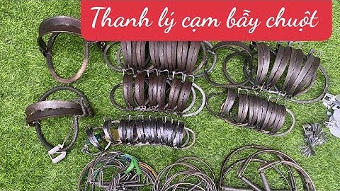 Thanh lý cạm bẫy thú rừng , cạm bẫy chồn đèn, cạm bẫy chuột giá chỉ 8k lh em