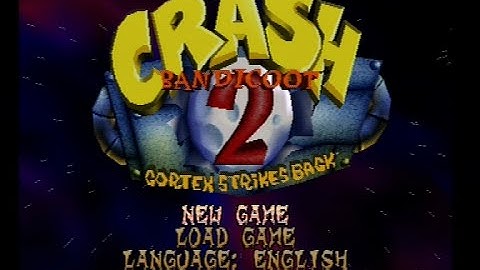 [Ps1] Introduction du jeu "Crash Bandicoot 2: Cortex Strikes Back" de l
