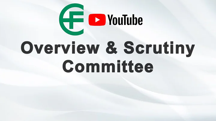 16 June 2022 Overview & Scrutiny Committee