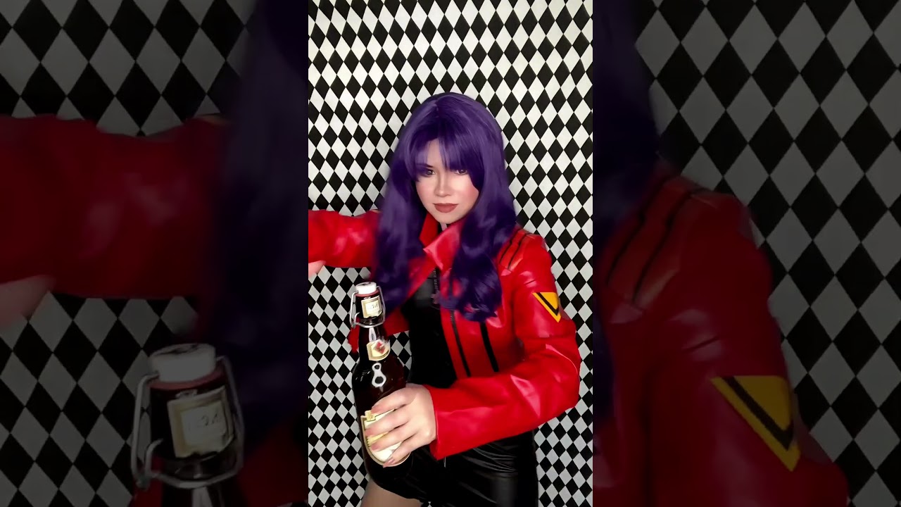 Girl dinner | Misato Katsuragi #cosplay | Neon Genesis Evangelion