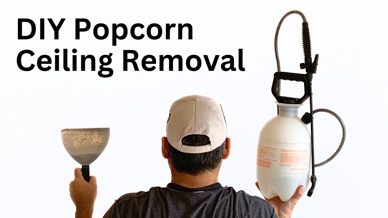 Popcorn Ceiling Texture Removal for Beginners