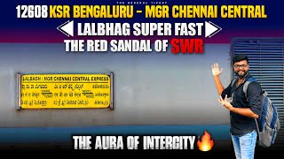 12608 KSR Bengaluru - MGR Chennai Central LALBHAG SF Vlog | The Aura of South Western Railways |