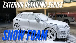 How To Prewash Your Car With Bowdens Own Snow Job