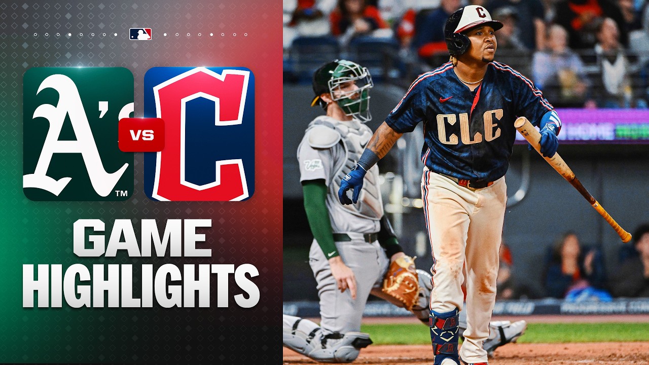 ATHLETICS vs. GUARDIANS: Official Full Game Highlights (September 18) | 2026 MLB Season