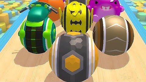 Action Balls Gyrosphere Race New SpeedRun Gameplay Level 1