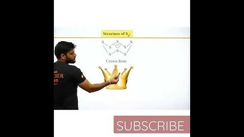 Sulphur Allotropes Structure Trick S8 Structure Rhombic and Moloclinic #Chemistry #Arvind Arora