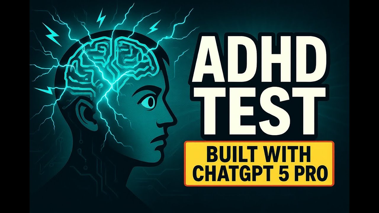 ChatGPT 5 Pro hat diesen ADHS-Selbsttest erstellt. Einfach WOW!!!