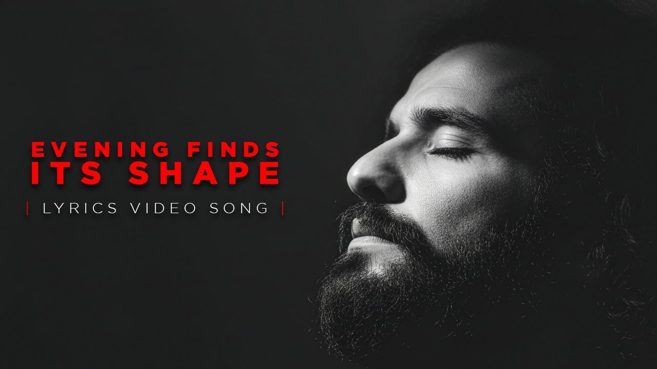 Evening Finds Its Shape | Official Lyrics Video | Calm & Reflective Song | Silent Streets Music