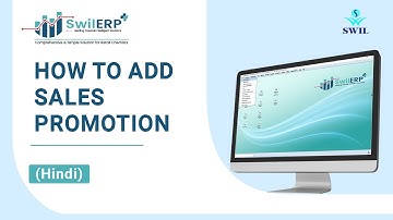 How to Add Sales Promotion Scheme in SwilERP Software | Multi-Types of Sales Promotion Creation