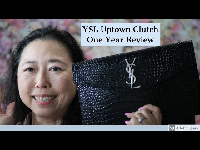 YSL UPTOWN CLUTCH POUCH WHAT FITS INSIDE!? REVIEW & UNBOXING PROS