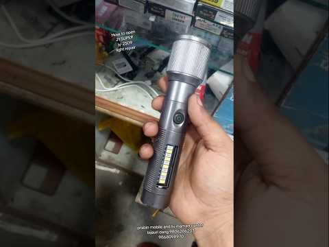 How to open JYSUPER.  jy-2509 light repair