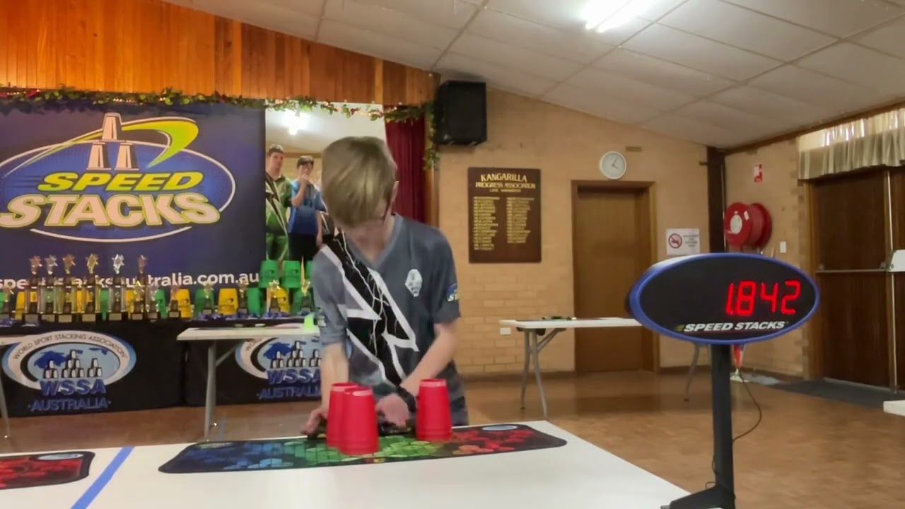 13-14 Male 3-3-3 Divisional Australian Record Reece Warren 1.842