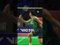 Crisp off the top of the net! #shorts #badminton #BWF
