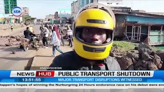 Fuel protests paralyse transport operations in Meru, Murang’a and Machakos