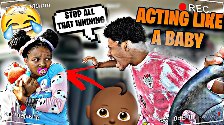 Acting Like A "BABY" To See How My BOYFRIEND React...