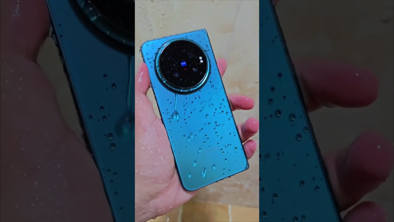 vivo X Fold 6 Water Test 😱💦