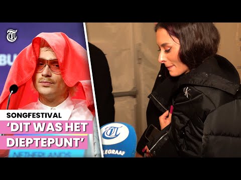 Isralische zangeres loopt weg na vraag over Joost Klein