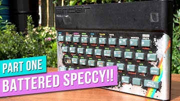 BATTERED ZX SPECTRUM 48K REPAIR PT1 | Let