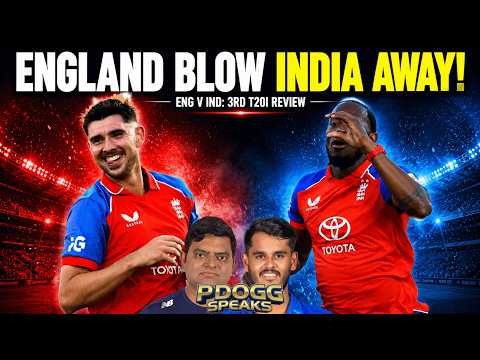 INDIA CRUMBLE TO RECORD DEFEAT! | IND v ENG 3rd T20I Review: England Demolish India! | Pdoggspeaks