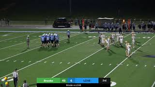 Brooke vs Lincoln County - High School Football