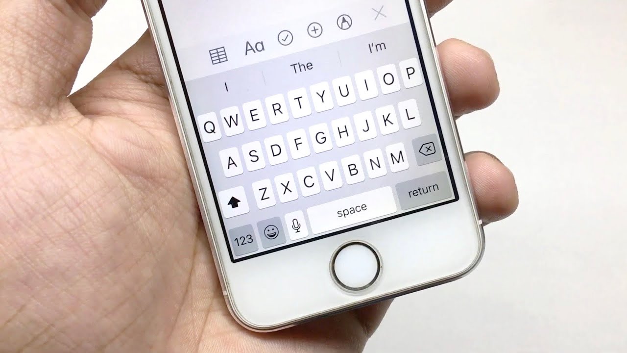 How To Turn Off The Keyboard Click Sound In IPhone Or IPad 