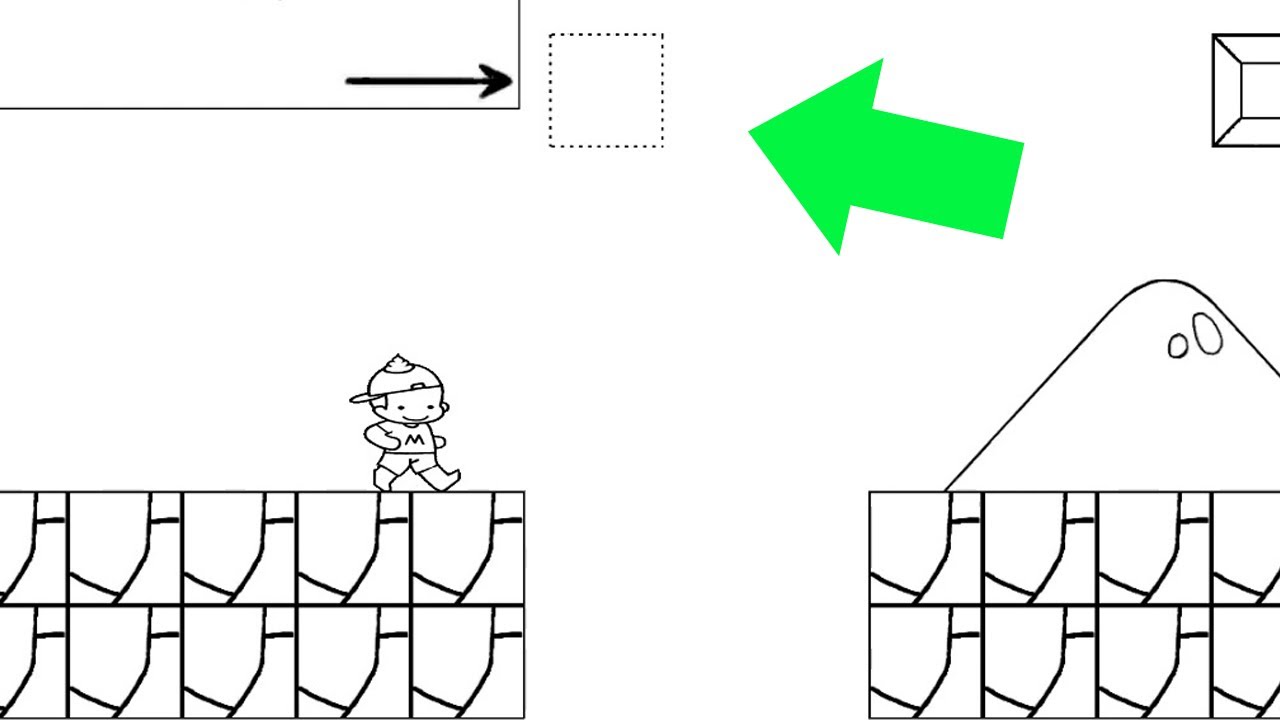 絶対隠しブロックあると思うじゃん、、、？