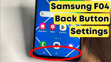 Samsung F04 Mobile Back button hide kaise kare | How to change navigation settings in Samsung f04