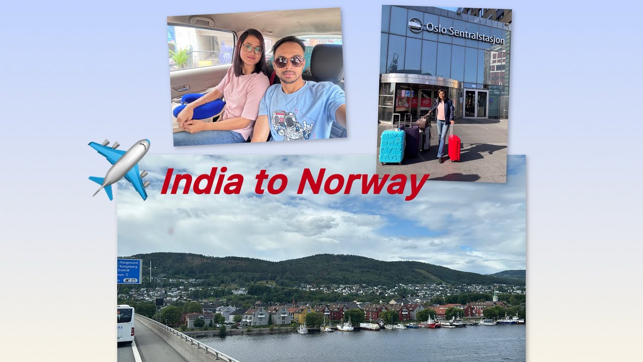 India to Norway Journey # From Mumbai to Oslo | A Dreamy Journey to Norway 🇳🇴 Qatar airway 