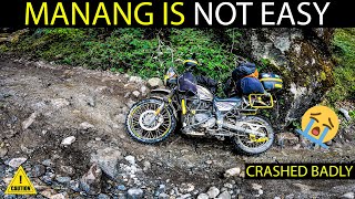 EXTREME OFFROAD CRASH | NEPAL MANANG IS NOT EASY | JAGAT TO KHANGSAR | BANDA TRAVELGRAPHER