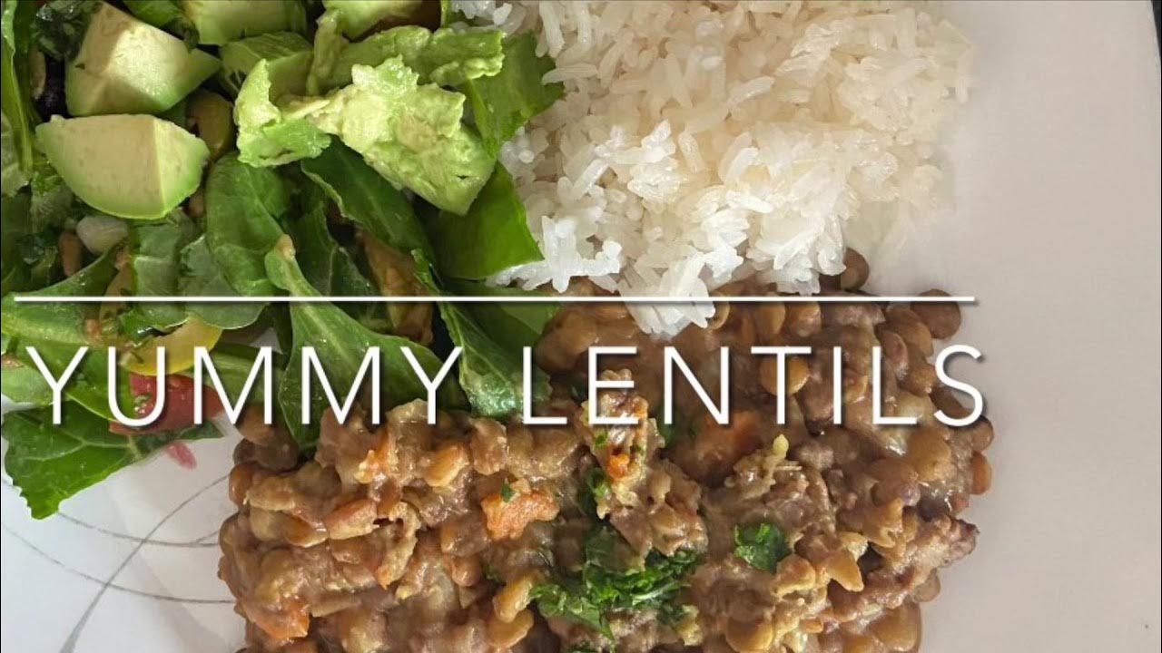 Yummy Lentils Ninja Foodi YouTube