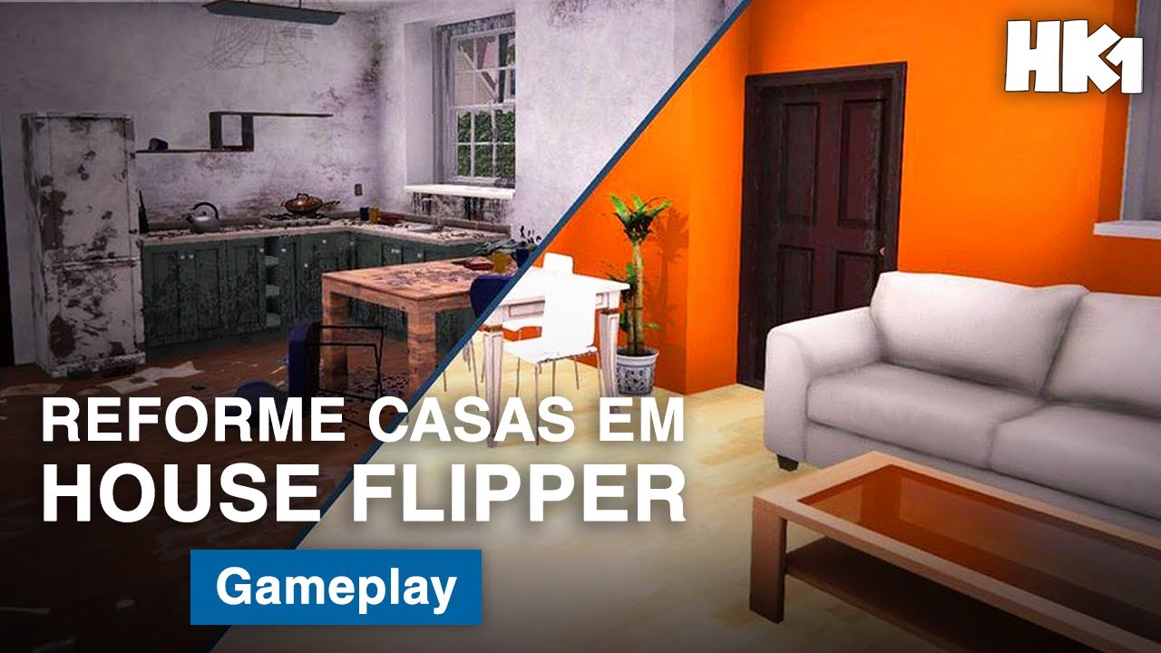 JOGO DE CONSTRUIR E VENDER CASAS, DESTRUA E FAÇA ALGO NOVO - House Flipper  Beta #1 