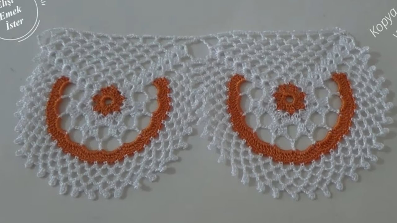 Kolay ütülenebilir GÖSTERİŞLİ Havlu Kenarı Modelim🧵#crocheting #trending