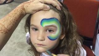 Dino Bite,Face Painting Tutorial