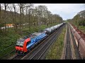 Maratón de trenes de mercancías en la Lotharstrasse de Duisburgo. Parte 1