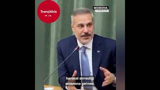 Dışişleri Bakanı Hakan Fidan, Moskova Devlet Diplomasi Enstitüsü'nde (MGIMO University) konuşma